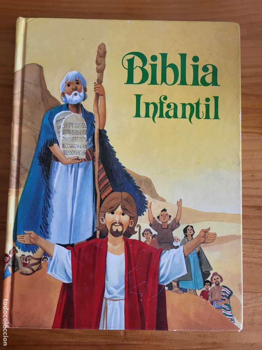 Libros de segunda mano: BIBLIA INFANTIL. EDITORIAL ALFREDO ORTELLS