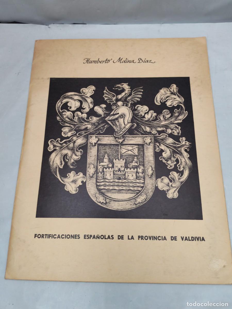 Livres d'occasion: Fortificaciones espa&ntilde;olas de la provincia de Valdivia (Carpeta ilustrada con 8 l&aacute;minas)