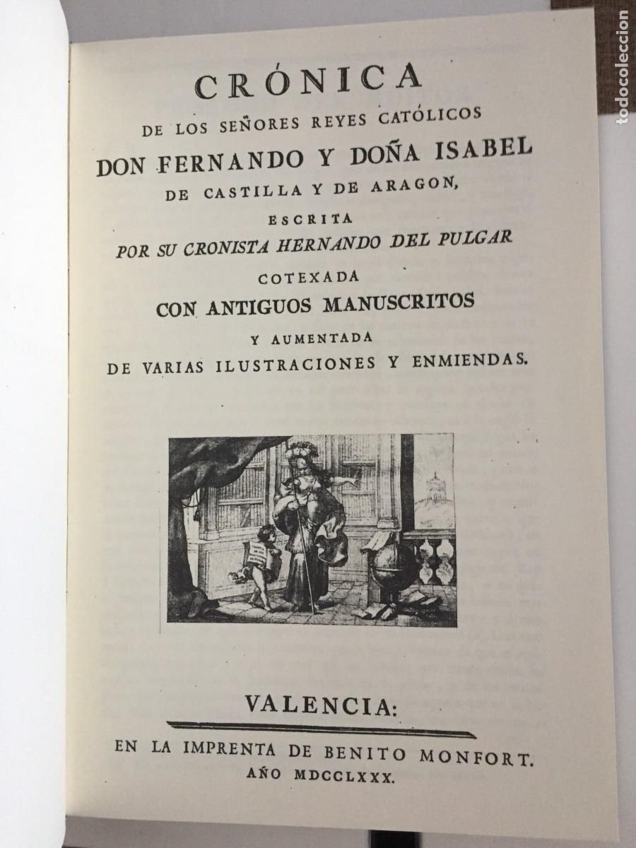 Second hand books: Cr&oacute;nica de los se&ntilde;ores Reyes Cat&oacute;licos Don Fernando y Do&ntilde;a Isabel - Hernando del Pulgar (historia)
