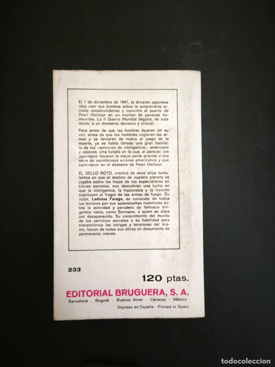 Libros de segunda mano: El sello roto - Ladislas Farago - Foto 3