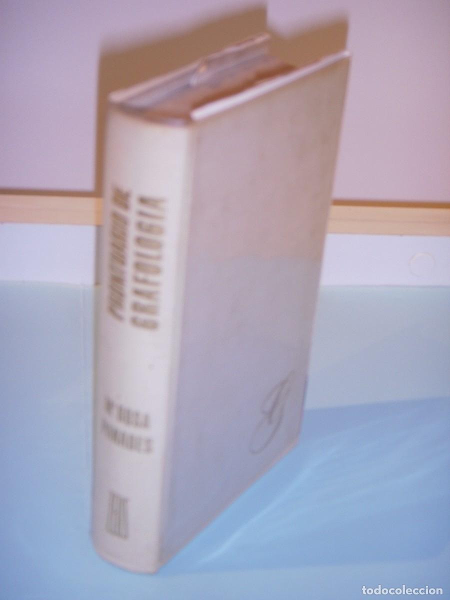 Libros de segunda mano: PRONTUARIO DE GRAFOLOGIA - M&ordf; ROSA PANADES - EDITORIAL ZEUS, 1963, 1&ordf; ED (TAPA DURA, BUEN ESTADO)