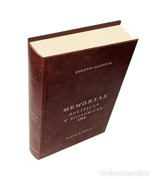 Libri di seconda mano: �F3042 - MEMORIAS POLITICAS Y ECONOMICAS 1794. PALENCIA. EUGENIO LARRUGA. [EJEMPLAR NUMERADO].