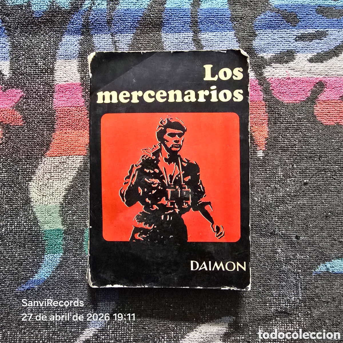 Libros de segunda mano: LOS MERCENARIOS (DAIMON)