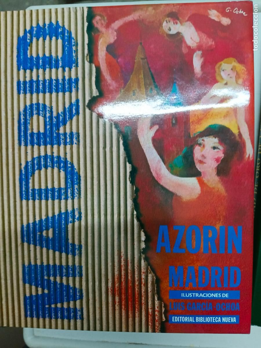 Libros de segunda mano: Azor&iacute;n. Madrid &mdash; Ilustraciones de Luis Garc&iacute;a-Ochoa (Ed. Biblioteca Nueva, 1997)