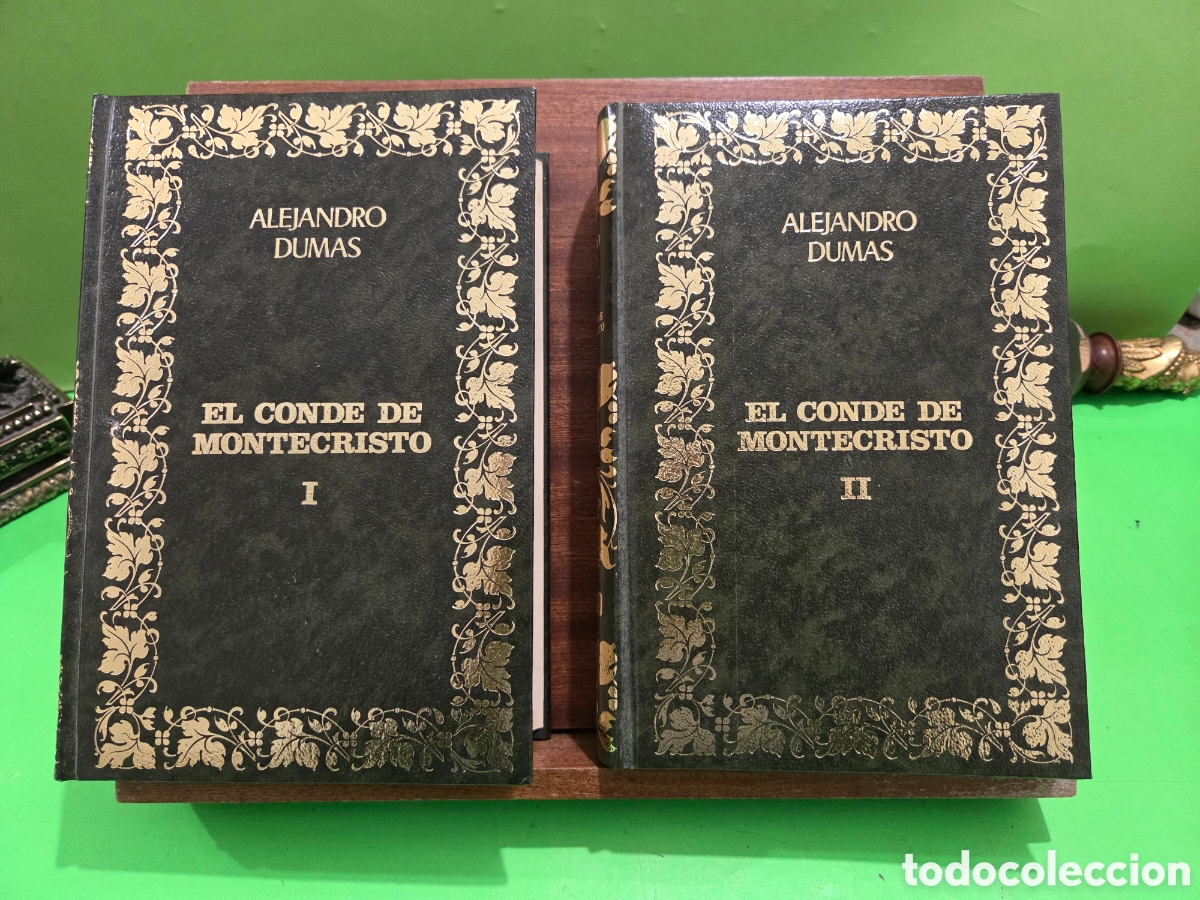 Libros de segunda mano: &rdquo;&rdquo;EL CONDE DE MONTECRISTO&rdquo;&rdquo;..DOS TOMOS...ALEJANDRO DUMAS...OCEANO...1983...