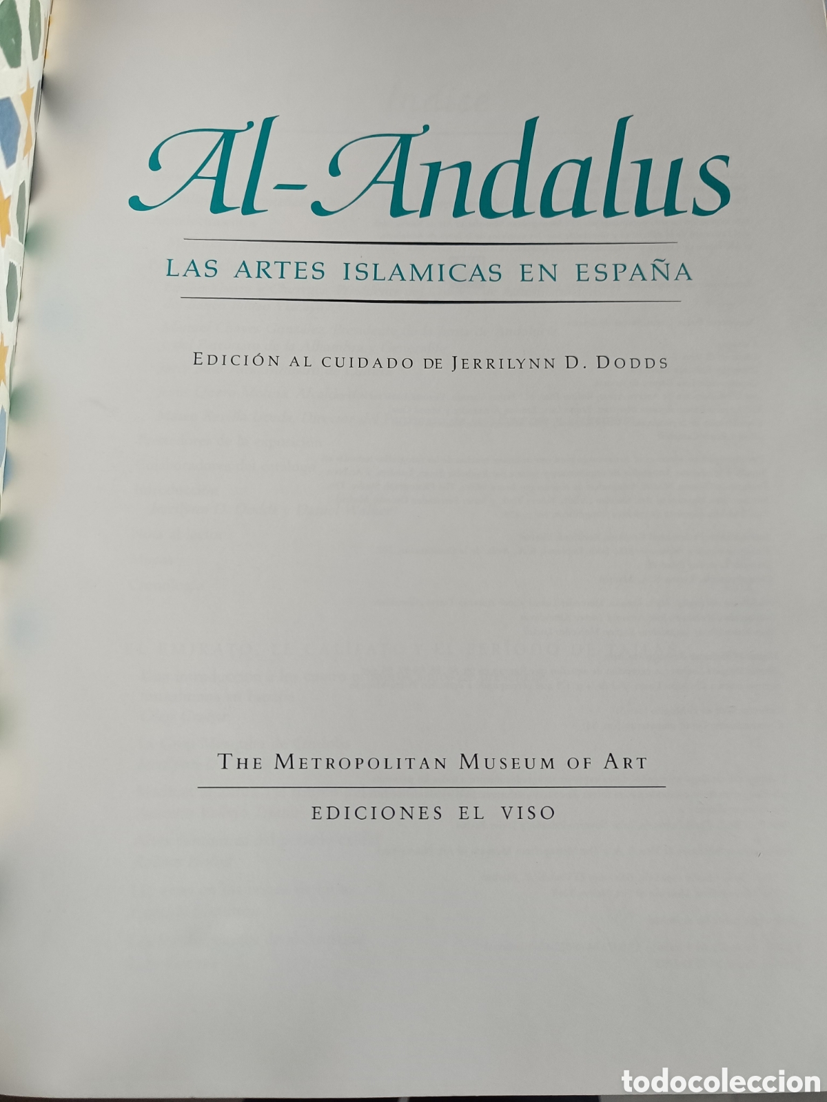 Libros de segunda mano: Al_Andalus. Las artes isl&aacute;micas en Espa&ntilde;a. - Foto 2
