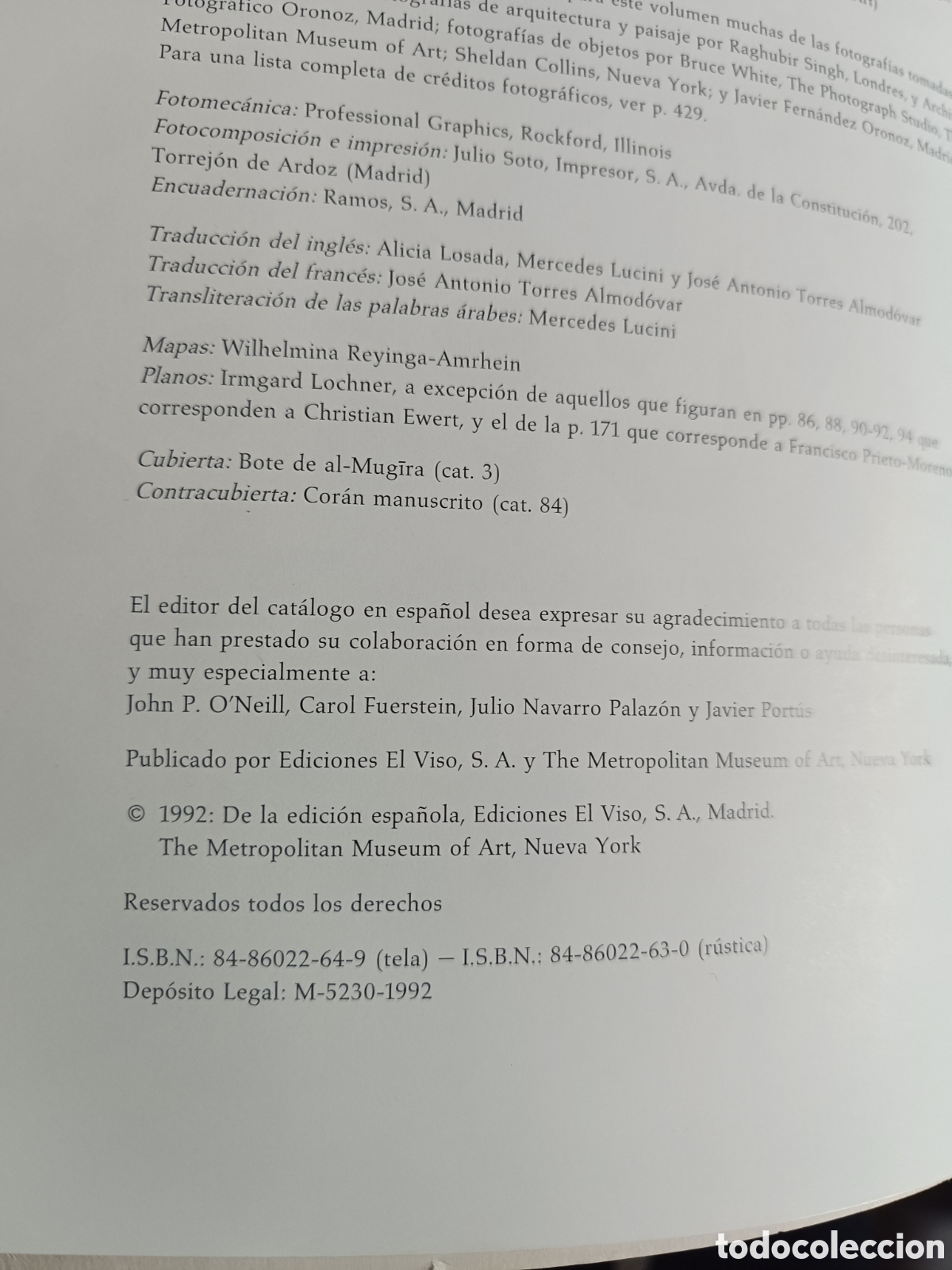 Libros de segunda mano: Al_Andalus. Las artes isl&aacute;micas en Espa&ntilde;a. - Foto 3