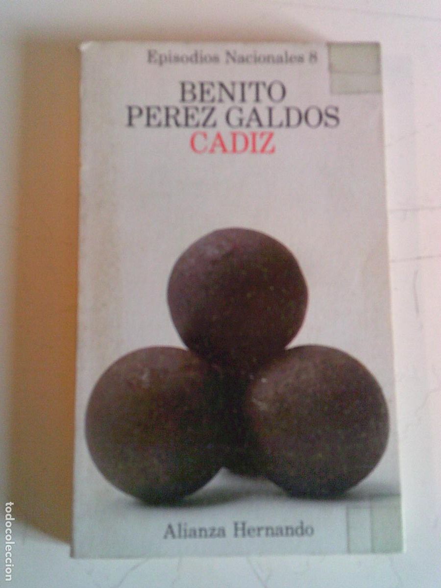 Libros de segunda mano: Benito P&eacute;rez Galdos C&aacute;diz Alianza hernando