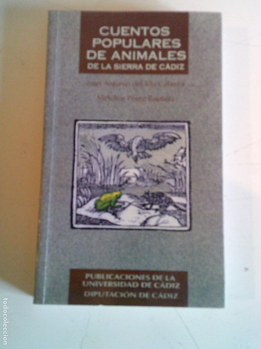 Libros de segunda mano: Cuentos populares de animales de la Sierra de C&aacute;diz