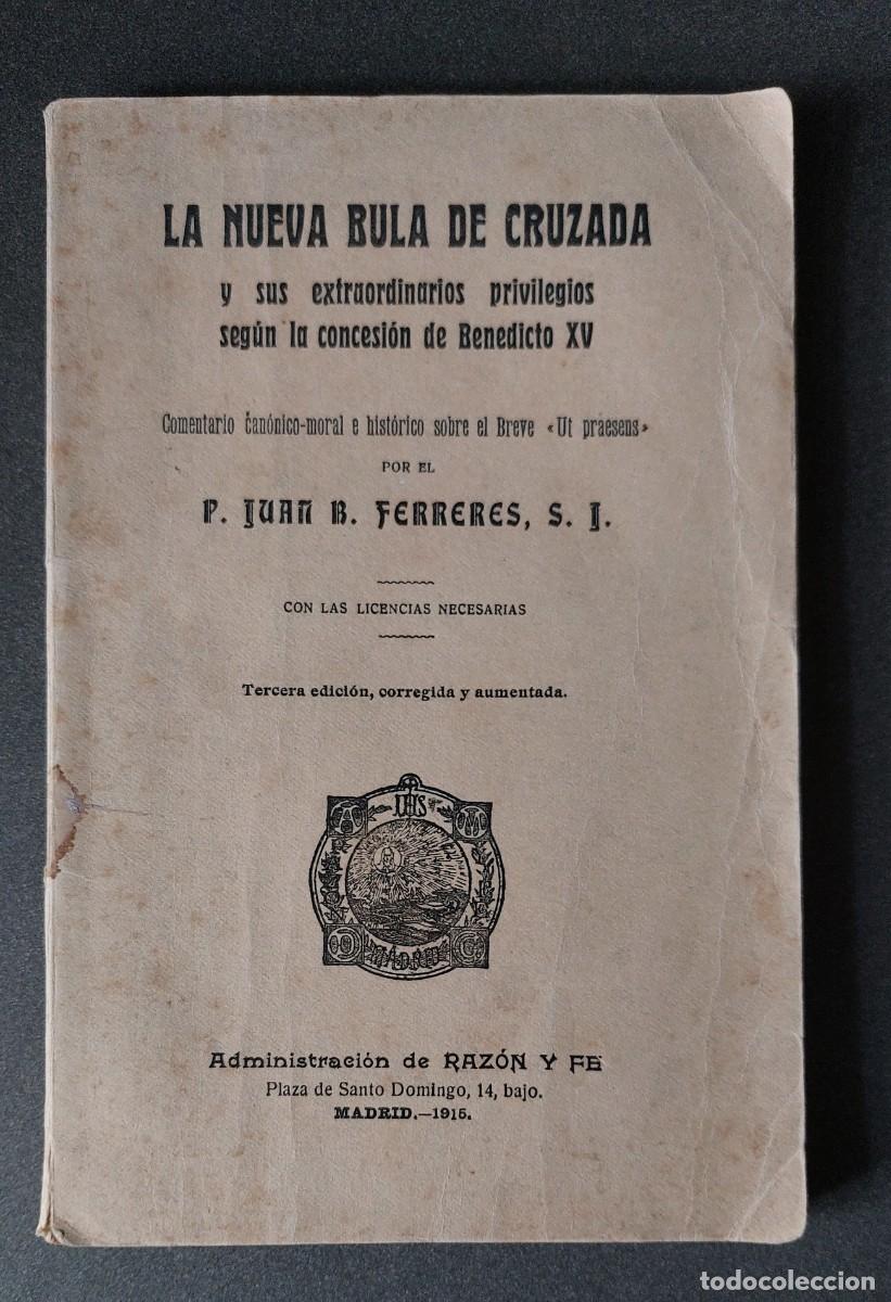 Libros de segunda mano: La nueva bula de Cruzada