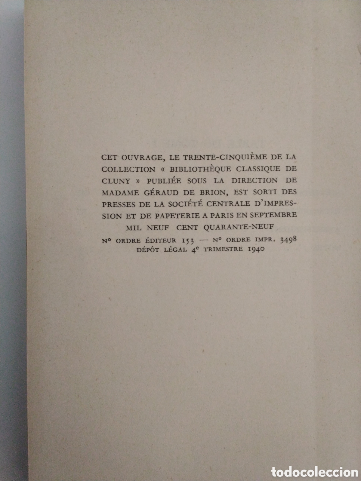 Libros de segunda mano: Stendhal &mdash; La Chartreuse de Parme &mdash; &Eacute;ditions de Cluny, 1949 - Foto 4