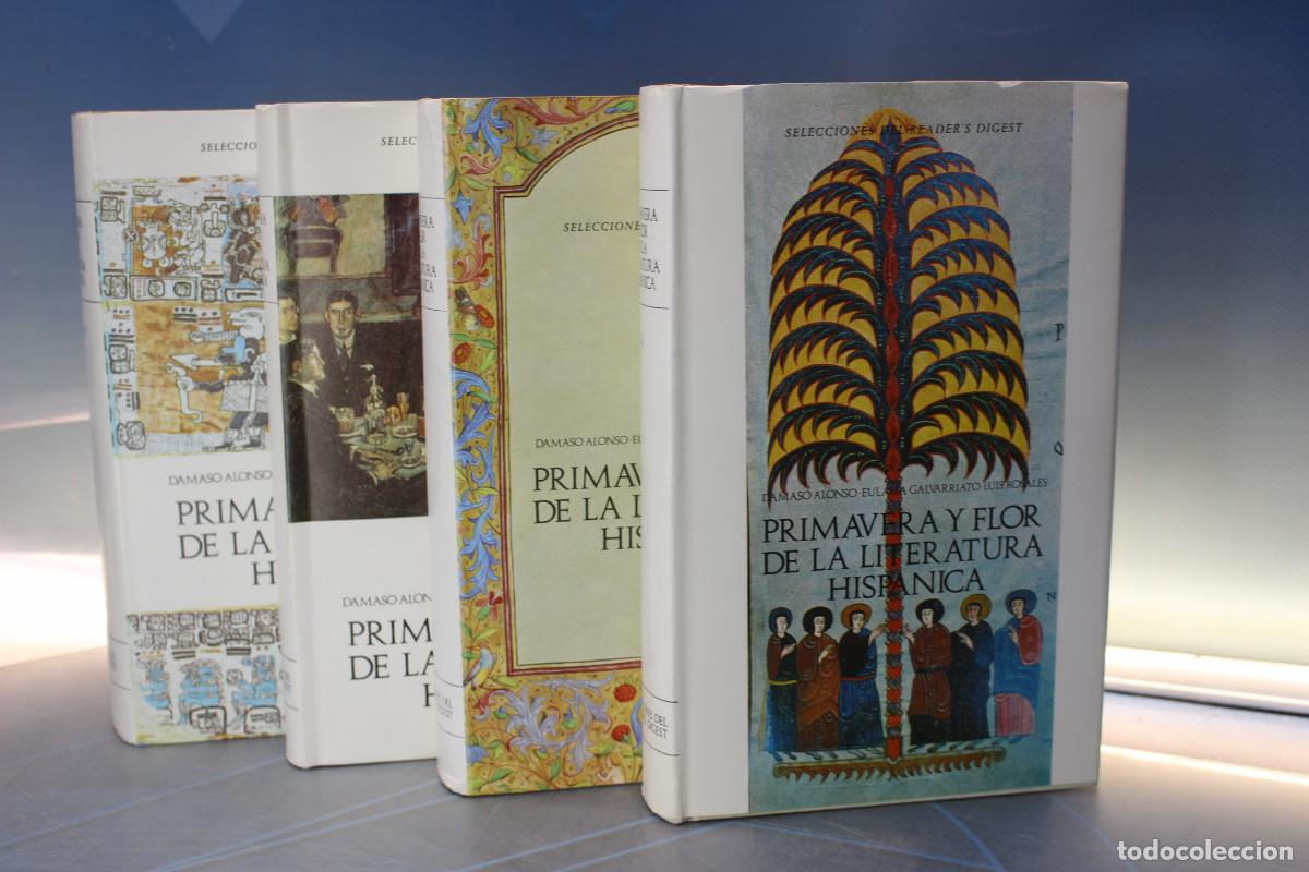 Libros de segunda mano: Primavera y Flor de la Literatura Hisp&aacute;nica. D&aacute;maso Alonso, Eulalia Galvarriato, Luis Rosales.