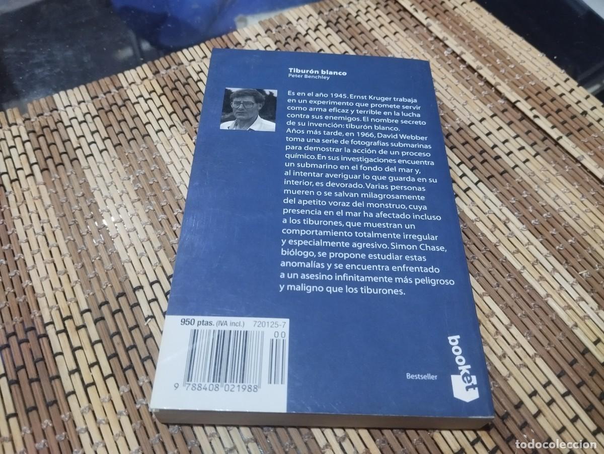 Libros de segunda mano: TIBUR&Oacute;N BLANCO / PETER BENCHLEY / 1997 - Foto 2