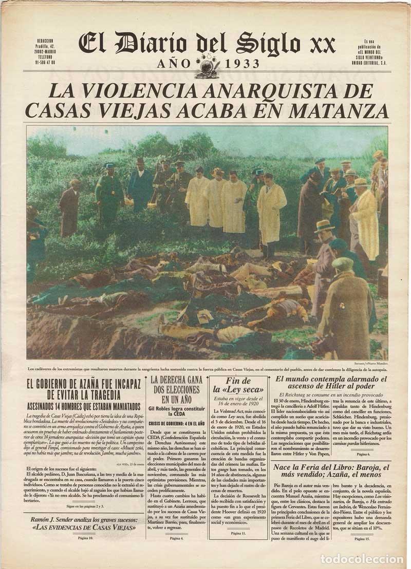 Libros de segunda mano: El Diario del Siglo XX. A&ntilde;o 1933