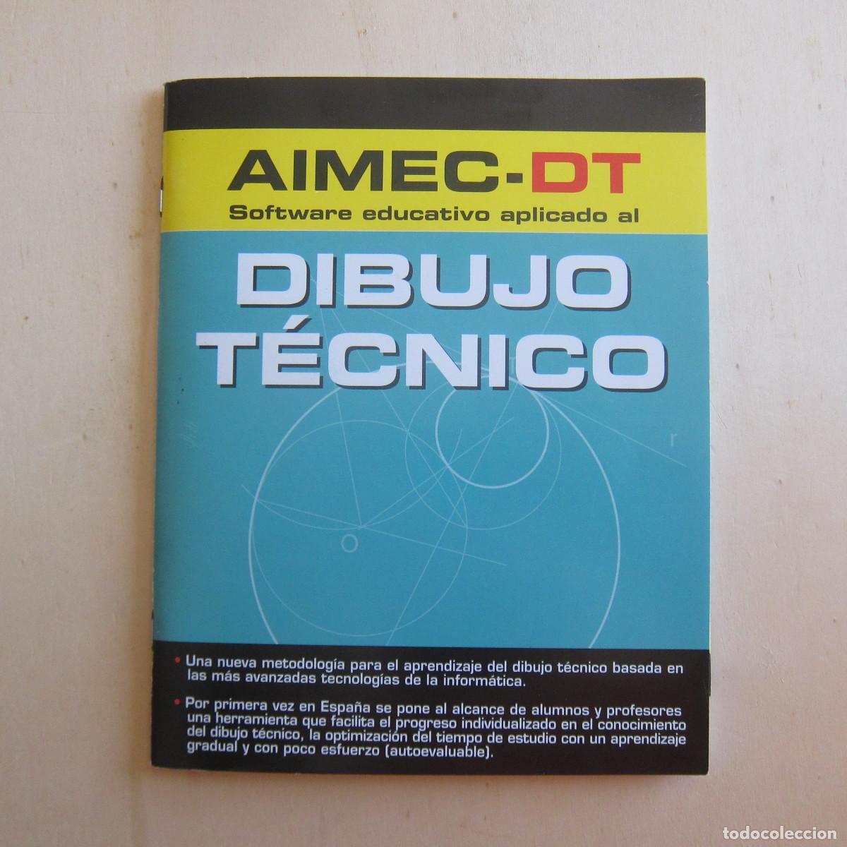 Libros de segunda mano: DIBUJO T&Eacute;CNICO - AIMEC DT (UO) CD MANUAL MANUAL