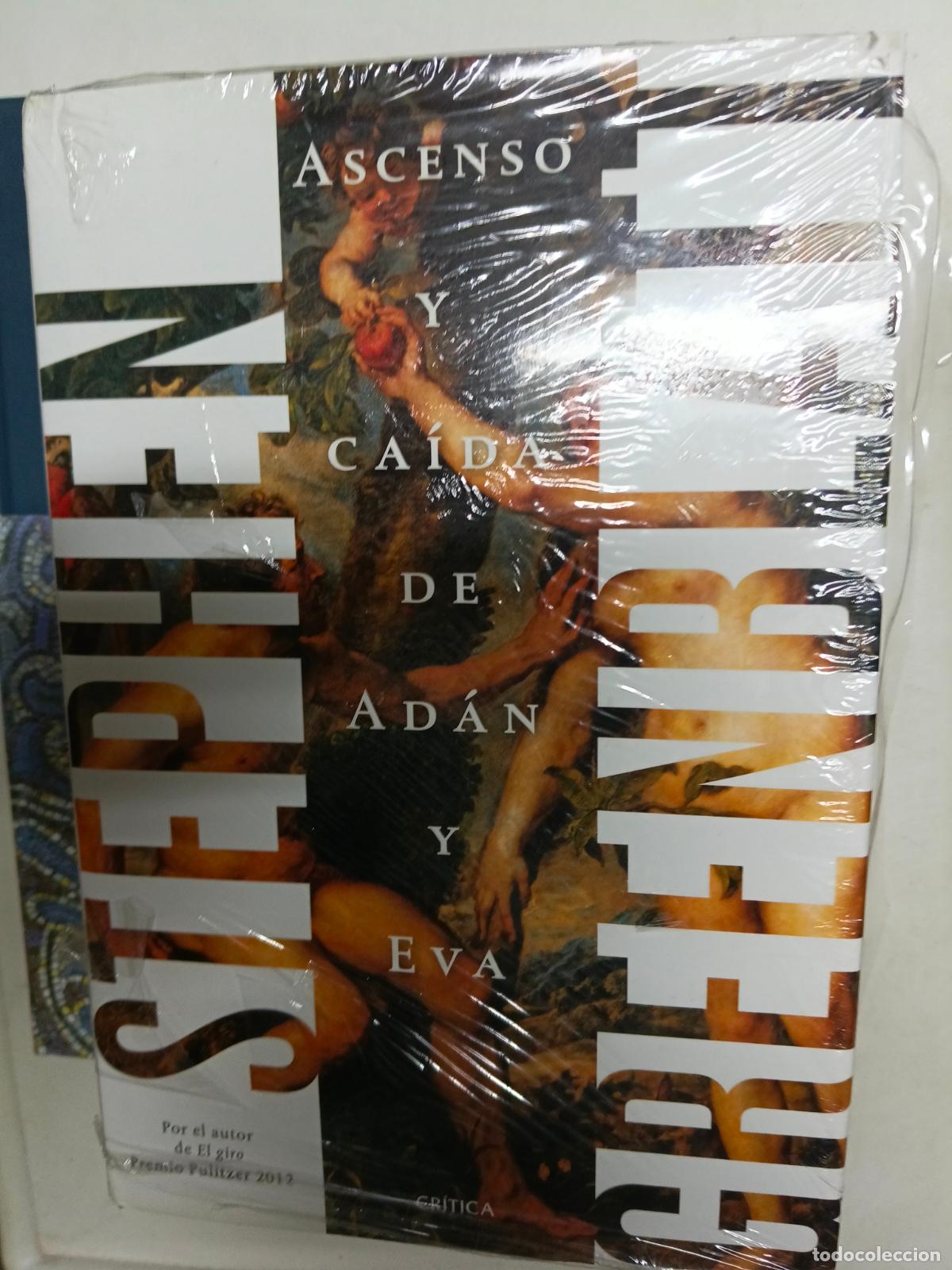 Libros de segunda mano: STEPHEN GREENBLATT. ASCENSO Y CAIDA DE ADAN Y EVA. CRITICA.