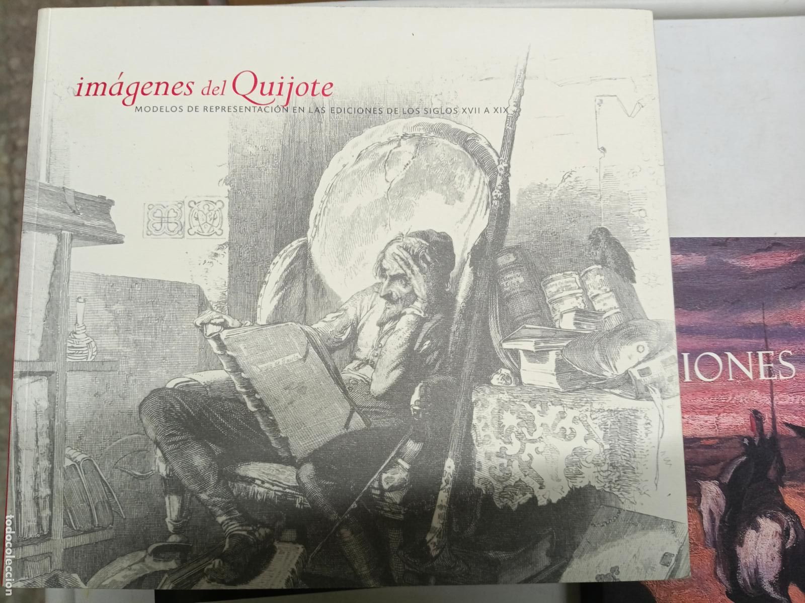 Libros de segunda mano: Im&aacute;genes del Quijote: modelos de representaci&oacute;n en las ediciones de los siglos XVII a XIX