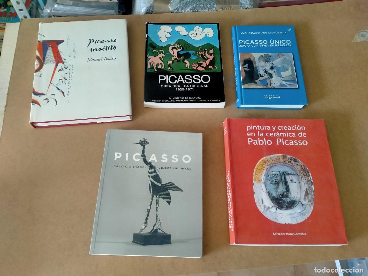 Libros de segunda mano: libros de picasso lote 9 titulos