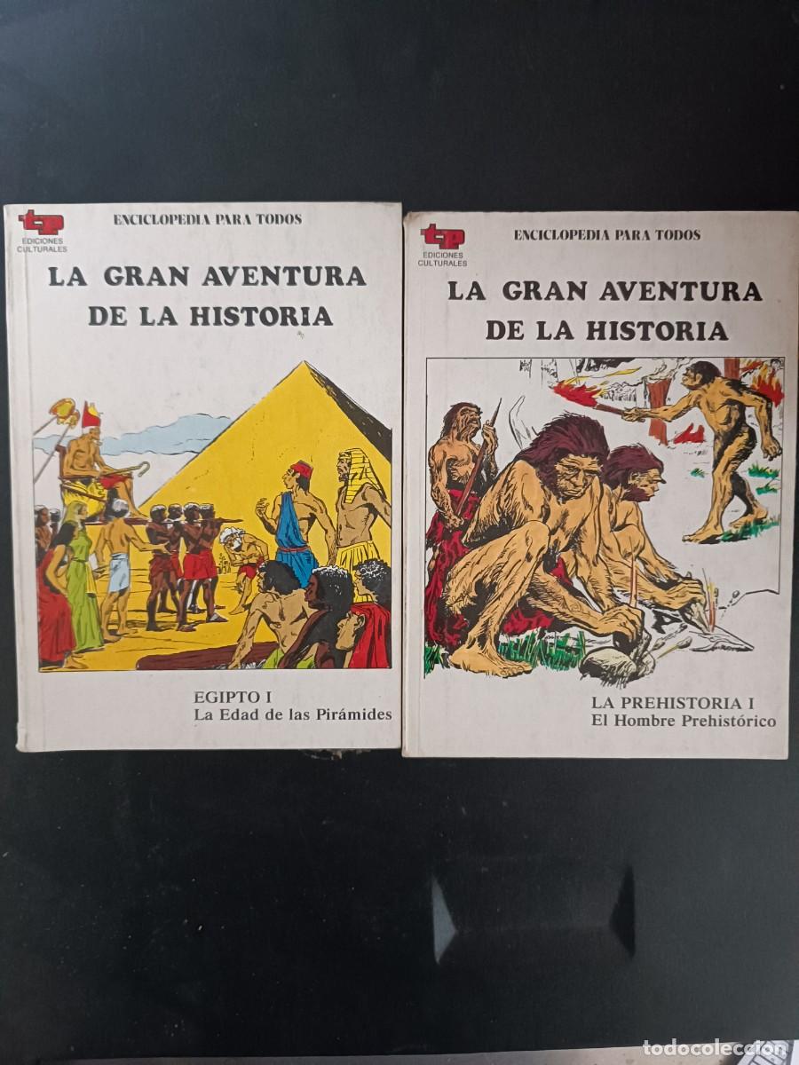 Libros de segunda mano: La gran aventura de la historia: Egipto I &ndash; La Edad de las Pir&aacute;mides - La Prehistoria I &ndash; El Hombre