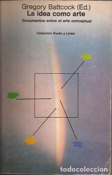 Libros de segunda mano: LIBRO LA IDEA COMO ARTEGREGORY BATTCOCK DOCUMENTOS SOBRE EL ARTE CONCEPTUAL