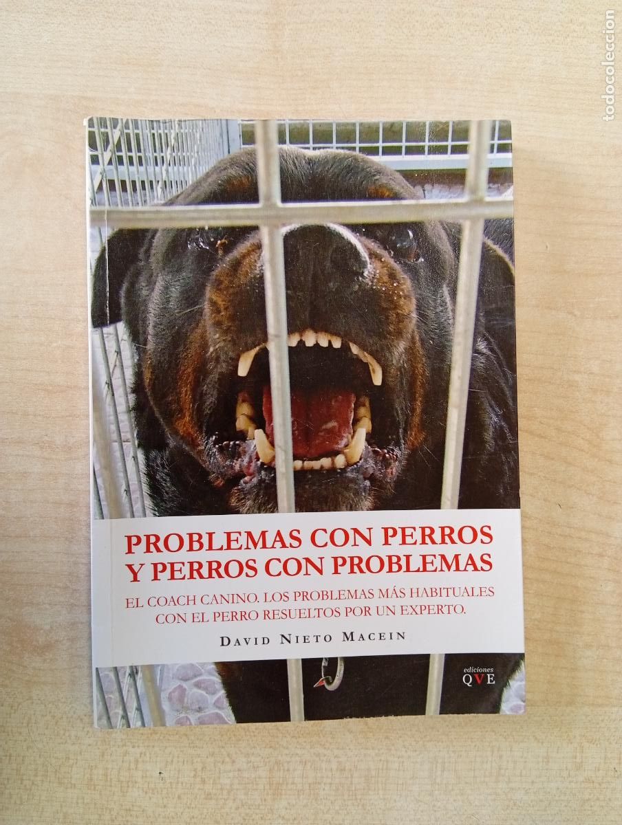 Libros de segunda mano: PROBLEMAS CON PERROS Y PERROS CON PROBLEMAS - DAVID NIETO MACE&Iacute;N