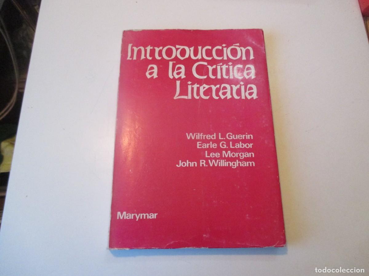 Libros de segunda mano: VV.AA. Introducci&oacute;n a la cr&iacute;tica literaria W39817
