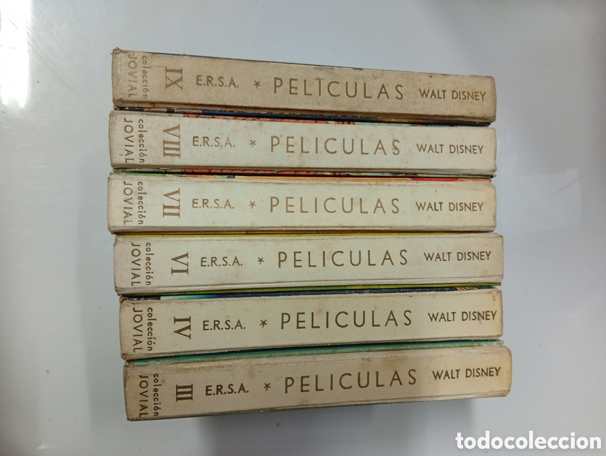 Libros de segunda mano: Colecci&oacute;n c&oacute;mics Pel&iacute;culas de Walt Disney 1968