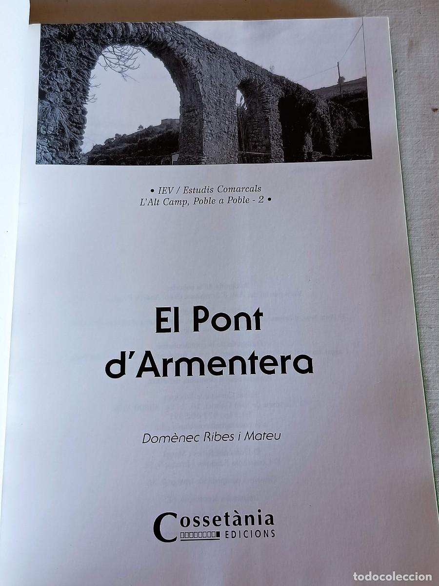 Libros de segunda mano: El pont darmentera estudis comarcals - Foto 3