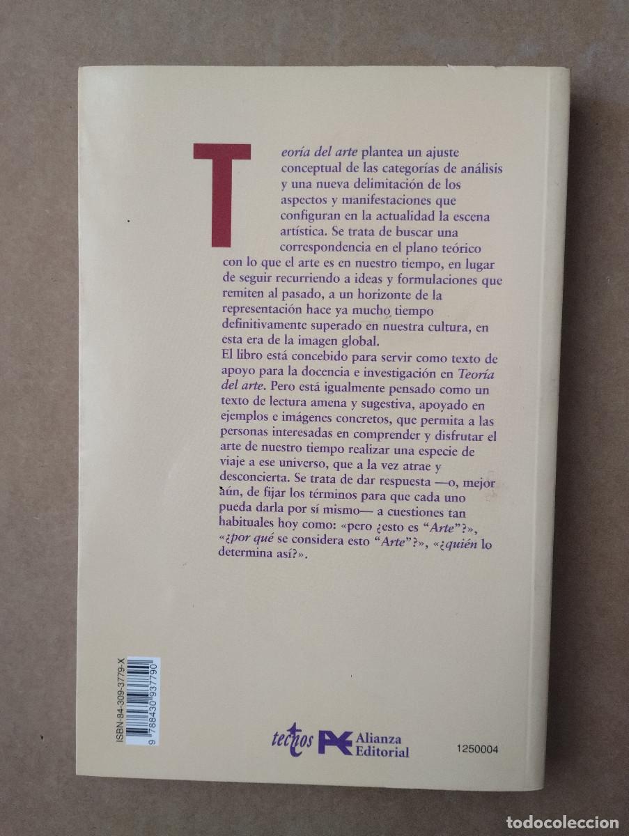 Libros de segunda mano: Jos&eacute; Jim&eacute;nez - Teor&iacute;a del arte - Metropolis - Foto 2