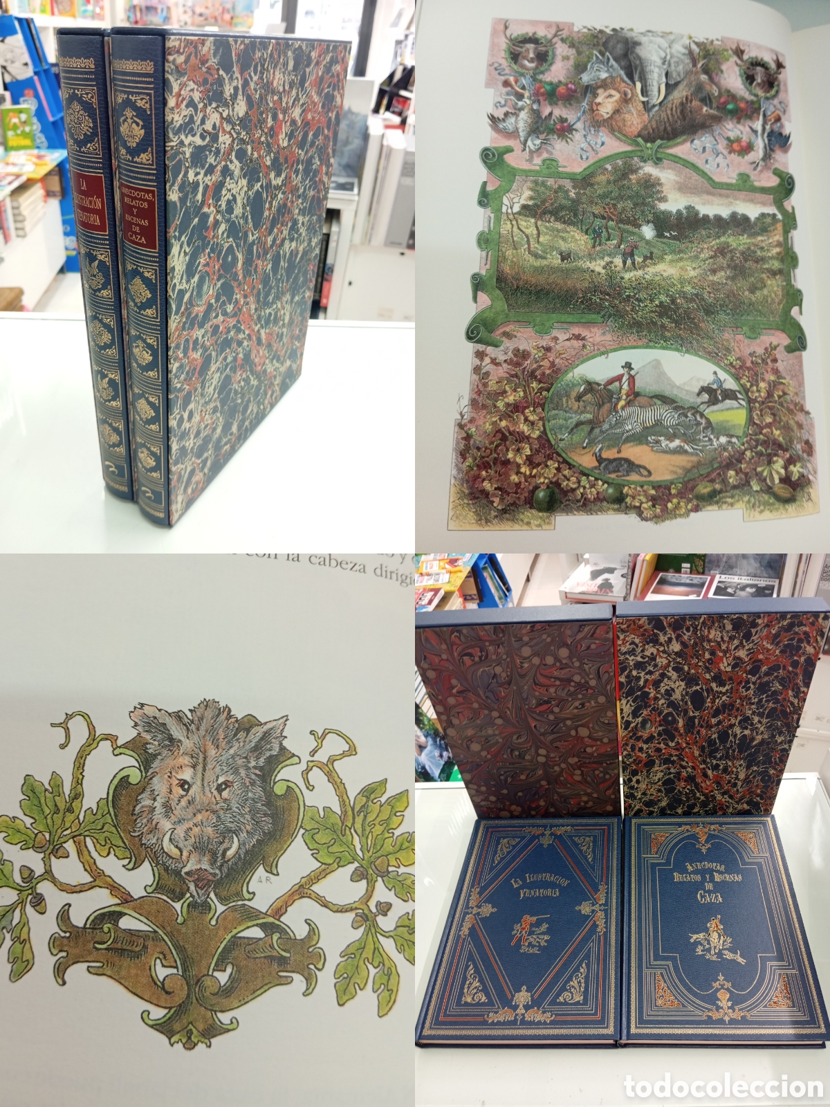 Libros de segunda mano: ANECDOTAS RELATOS Y ESCENAS DE CAZA LA ILUSTRACI&Oacute;N VENATORIA Guillermo Bl&aacute;zquez Editor BBVA PRIVANZA