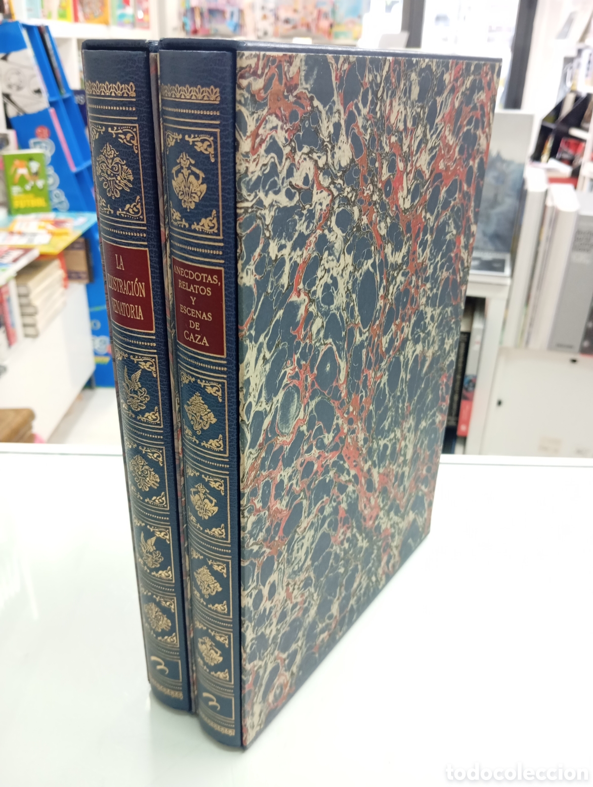 Libros de segunda mano: ANECDOTAS RELATOS Y ESCENAS DE CAZA LA ILUSTRACI&Oacute;N VENATORIA Guillermo Bl&aacute;zquez Editor BBVA PRIVANZA