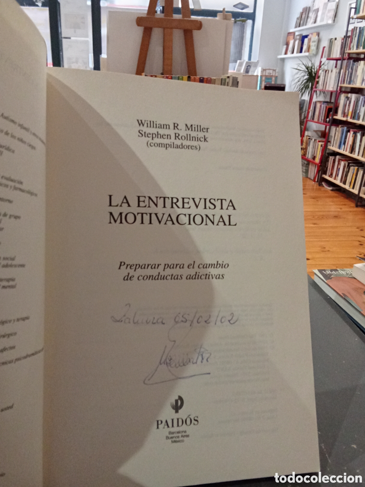 Libros de segunda mano: La entrevista motivacional de William Miller y Stephen Rollnick Paidos