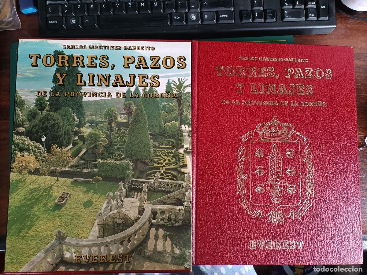 Libros de segunda mano: TORRES, PAZOS Y LINAJES DE LA PROVINCIA DE LA CORU&Ntilde;A. MART&Iacute;NEZ BARBEITO, CARLOS. 1986