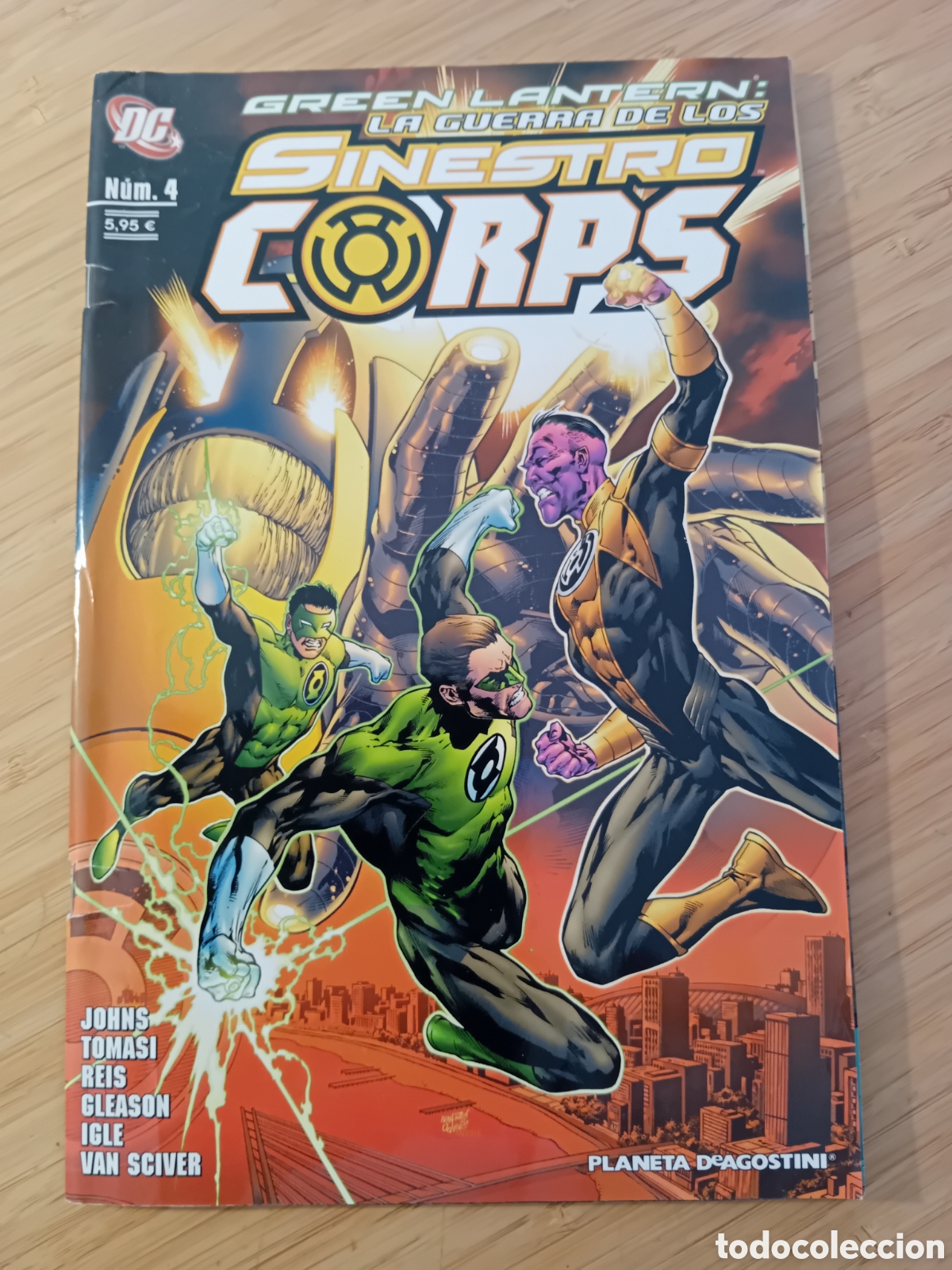 Libros de segunda mano: Green Lantern: la guerra de los siniestro corps n&ordm;4 - VVAA (Planeta 2008)