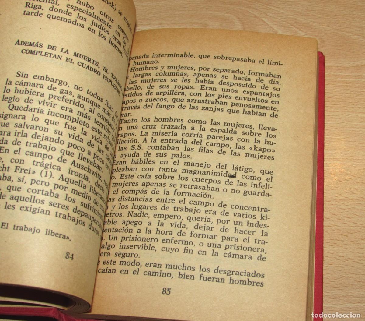 Libros de segunda mano: Vida de Eichmann Jean Posenthal Rodegar 1963 - Foto 14