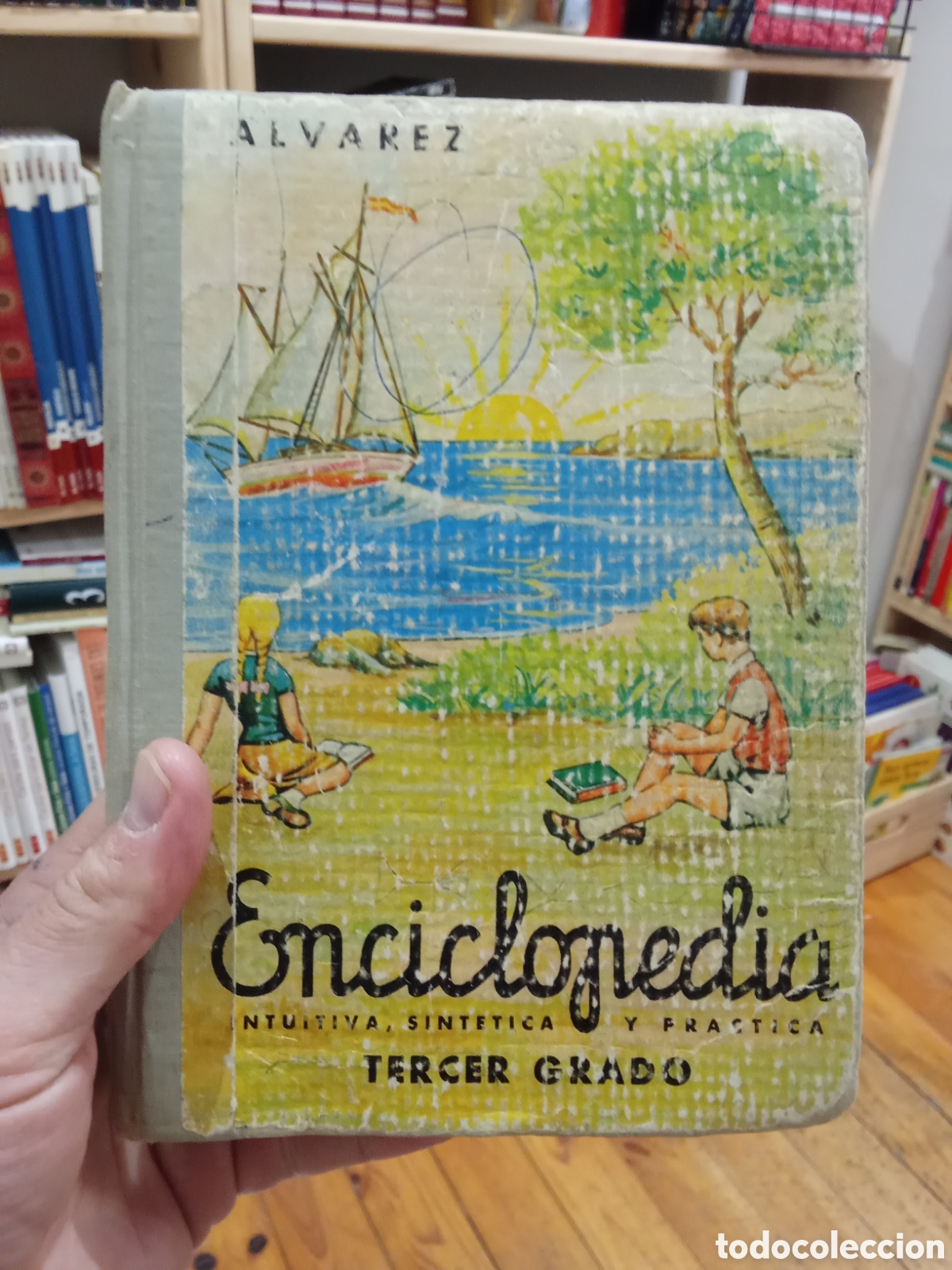 Libros de segunda mano: Enciclopedia &Aacute;lvarez Tercer Grado 1966