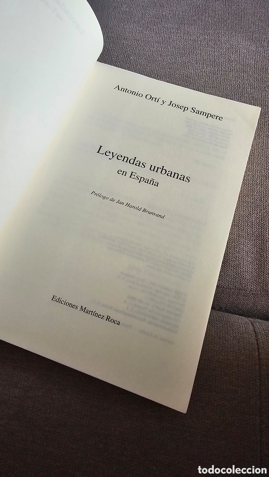 Libros de segunda mano: Libro Leyendas urbanas en Espa&ntilde;a - Foto 4