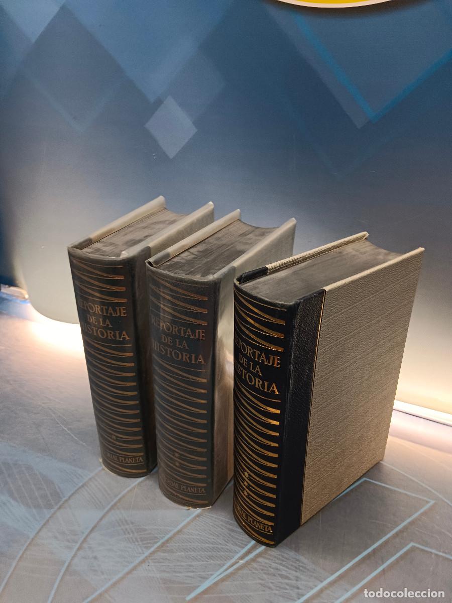 Libros de segunda mano: 3 libros, tomos REPORTAJE DE LA HISTORIA de MARTIN DE RIQUER , PLANETA, 1963