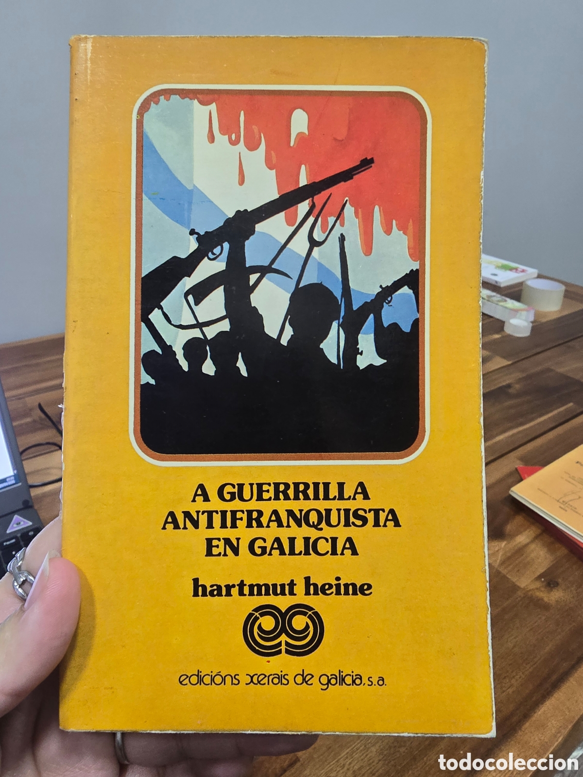 Libros de segunda mano: A GUERRILLA ANTIFRANQUISTA EN GALICIA hartmut heine Edicions Xerais 1980 (en gallego)