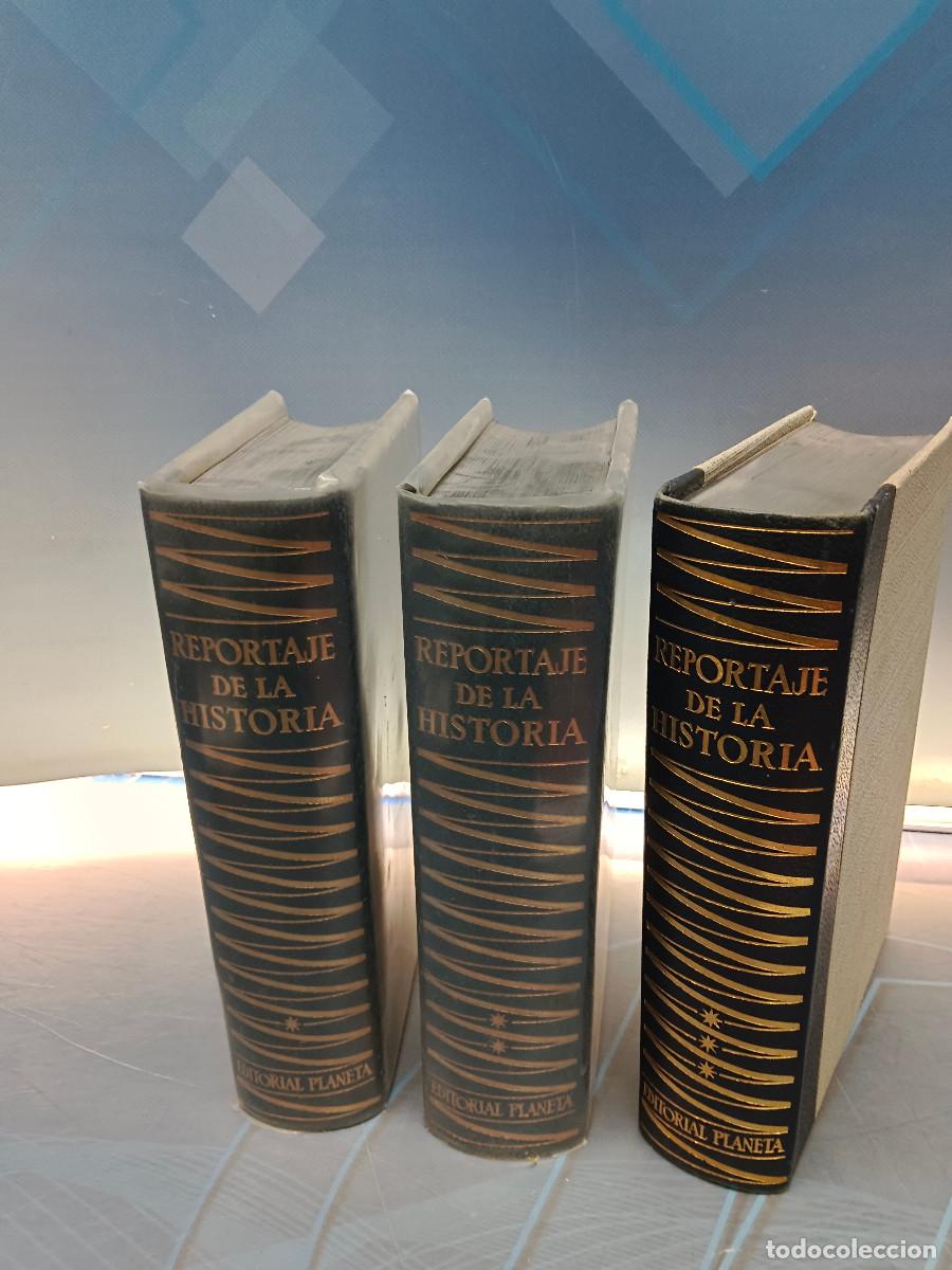 Gebrauchte B&uuml;cher: 3 libros, tomos REPORTAJE DE LA HISTORIA de MARTIN DE RIQUER , PLANETA, 1963