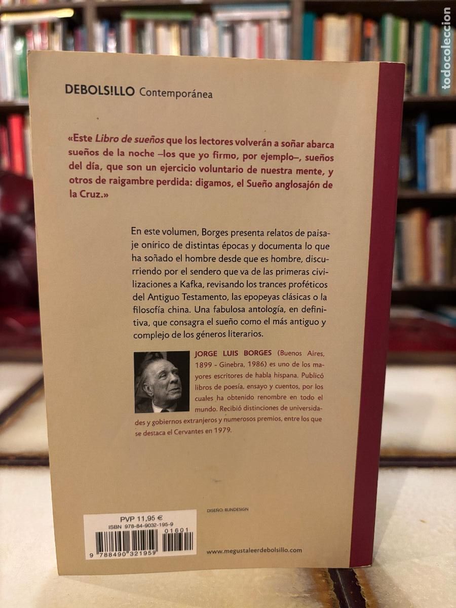 Libros de segunda mano: Libro de sue&ntilde;os. Jorge Luis Borges - Foto 2