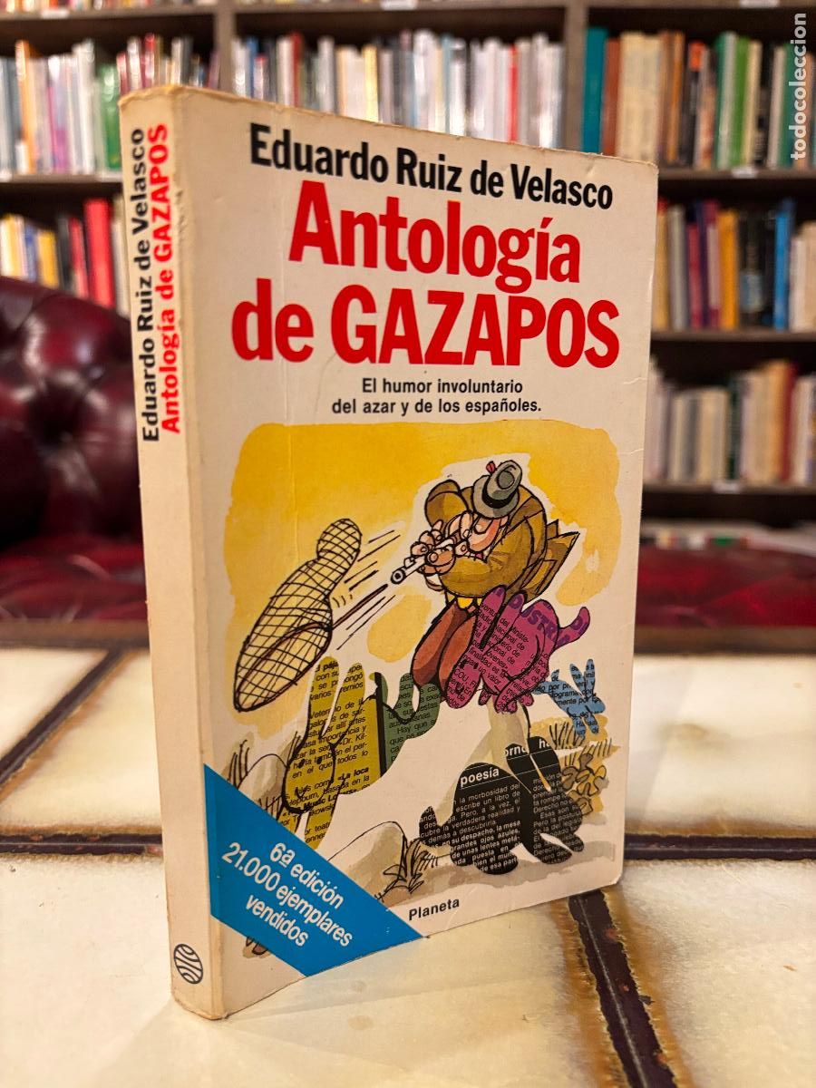 Libros de segunda mano: Antolog&iacute;a de gazapos. Eduardo Ruiz de Velasco. PEDIDO M&Iacute;NIMO 5&euro;