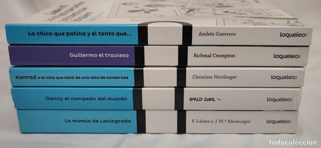 Libros de segunda mano: LOTE DE 5 LIBROS JUVENILES LOQUELEO