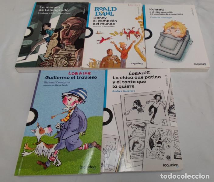 Libros de segunda mano: LOTE DE 5 LIBROS JUVENILES LOQUELEO - Foto 2