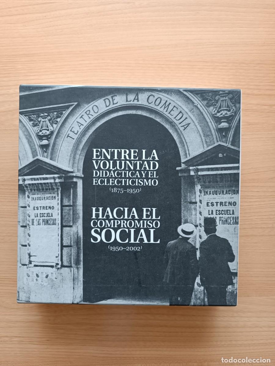 Libros de segunda mano: El Teatro de la comedia - Nathalie Ca&ntilde;izares Bundorf. 2 tomos con estuche. Contiene CD