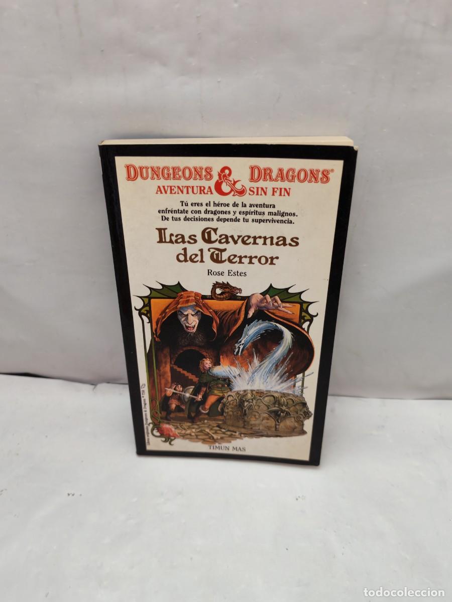 Libros de segunda mano: Las Cavernas del Terror (Primera edici&oacute;n, Colecci&oacute;n: Dungeons Dragons, Aventura sin Fin)