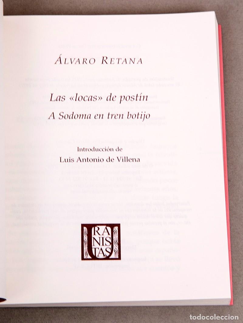 Libros de segunda mano: &Aacute;LVARO RETANA - LAS LOCAS DE POST&Iacute;N - 2004 - Foto 3