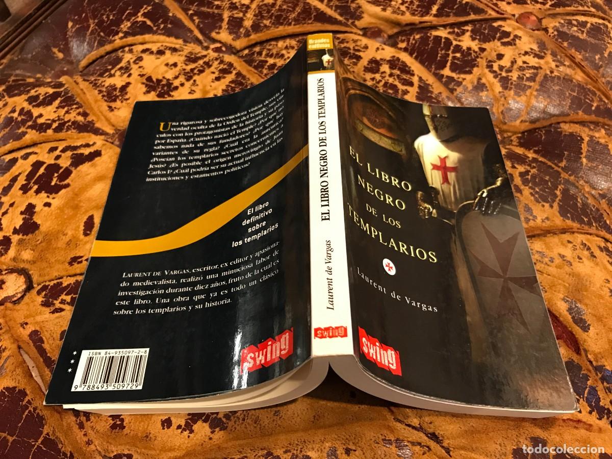 Libros de segunda mano: LAURENT DE VARGAS. EL LIBRO NEGRO DE LOS TEMPLARIOS. 2006 - Foto 1