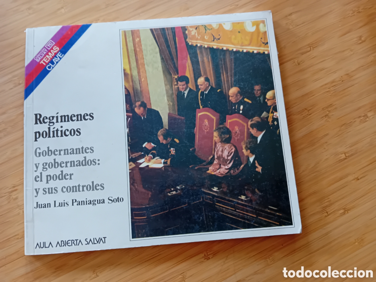 Libros de segunda mano: Reg&iacute;menes pol&iacute;ticos Gobernantes y gobernados: el poder y sus controles - Juan Luis Paniagua Soto