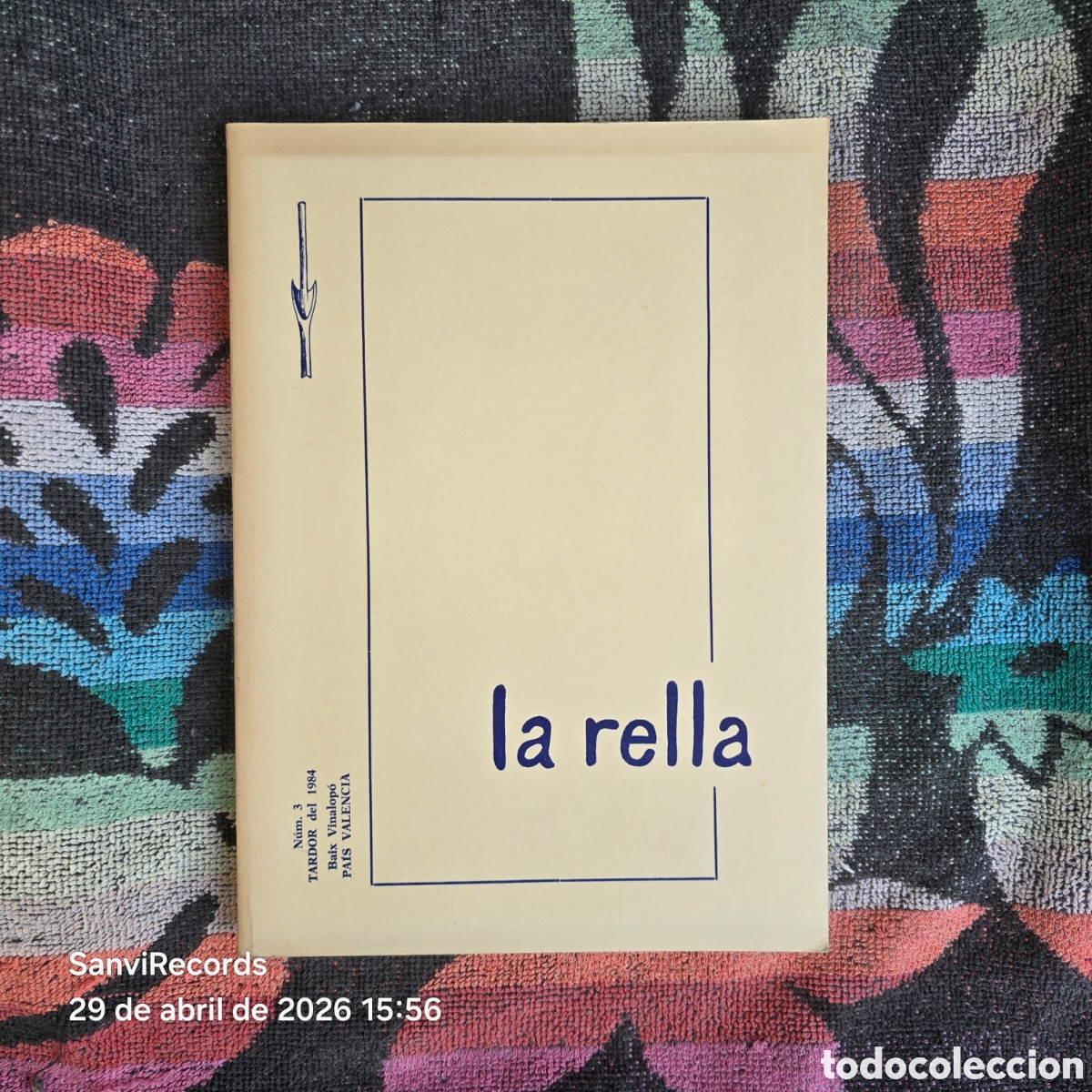 Libros de segunda mano: LA RELLA 3 (TARDOR DEL 1984) (BAIX VINALOP&Oacute;, PAIS VALENCIA)